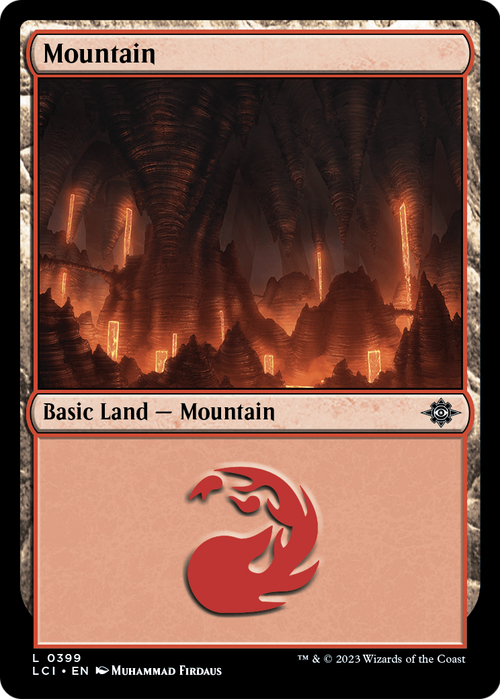 Mountain (0399) (LCI-399) - The Lost Caverns of Ixalan Foil