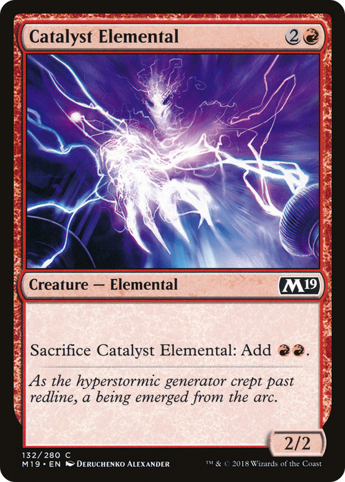 Catalyst Elemental (M19-132) - Core Set 2019 Foil