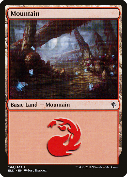 Mountain (264) (ELD-264) - Throne of Eldraine Foil