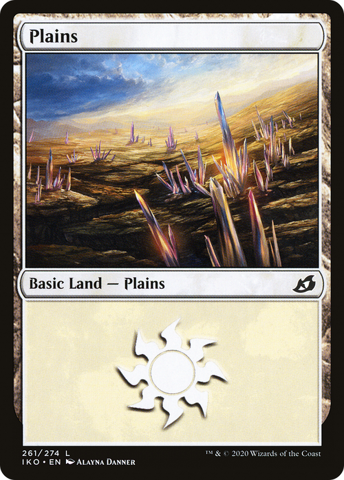 Plains (261) (IKO-261) - Ikoria: Lair of Behemoths Foil