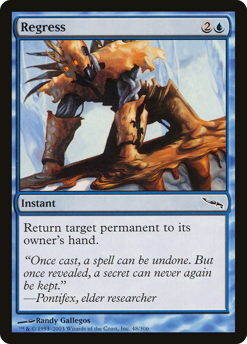 Regress (MRD-048) - Mirrodin