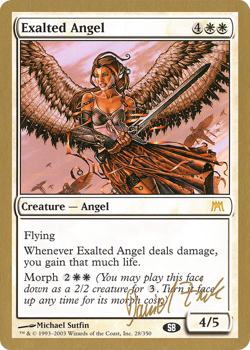 Exalted Angel - 2003 Daniel Zink (ONS) (SB) (WCD-) - World Championship Decks 2003