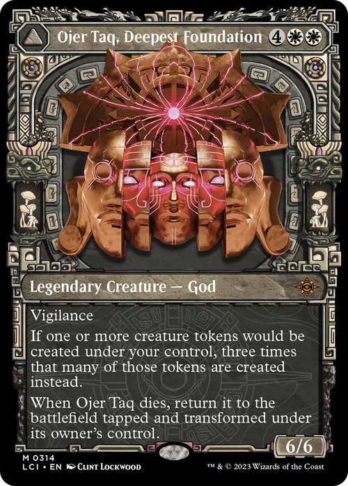 Ojer Taq, Deepest Foundation (Showcase) (LCI-314) - The Lost Caverns of Ixalan: (Showcase)