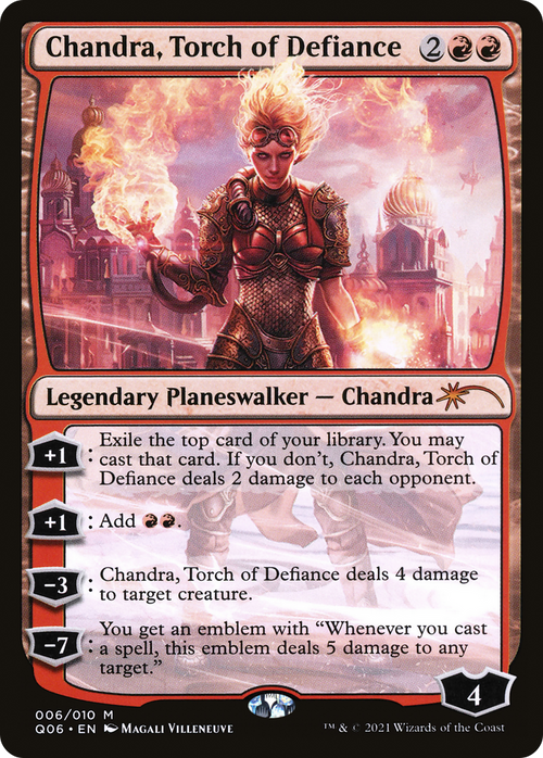 Chandra, Torch of Defiance (UMP-006) - Pioneer Challenger Decks 2021