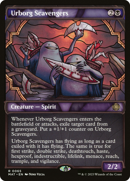 Urborg Scavengers (Showcase) (MAT-065) - March of the Machine: The Aftermath: (Showcase)