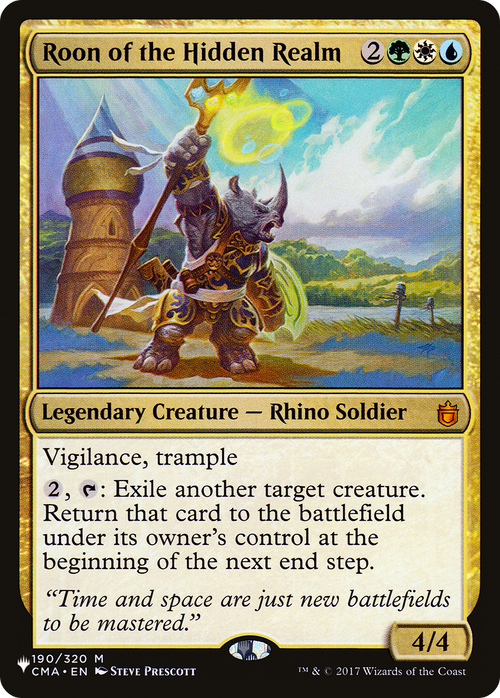 Roon of the Hidden Realm (LIST-CMA-190) - The List
