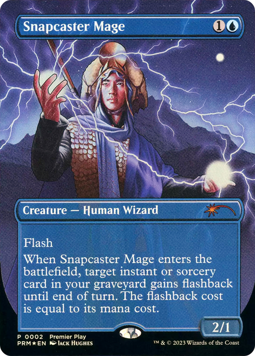 Snapcaster Mage (Regional Championship Qualifiers 2023) (PTP-002) - Regional Championship Qualifiers 2023 (Borderless)