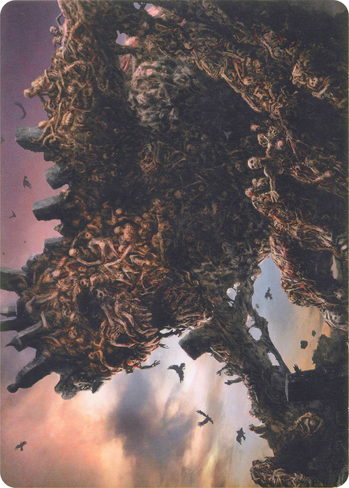 Hogaak, Arisen Necropolis // Hogaak, Arisen Necropolis (AMH1-042) - Modern Horizons Art Series (Borderless)