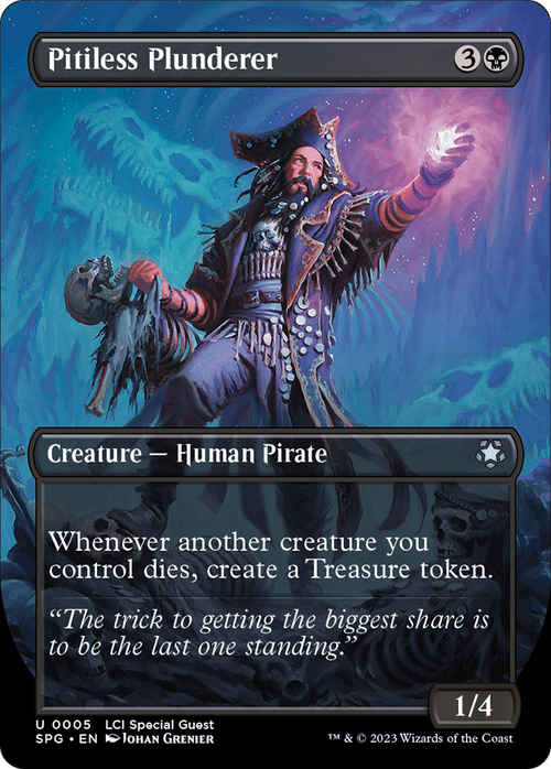 Pitiless Plunderer (Borderless) (SPG-005) - Special Guests Foil