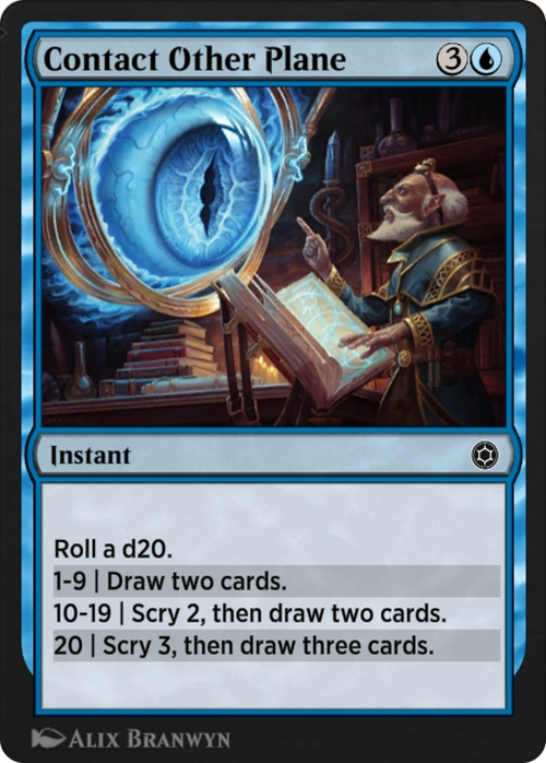 Contact Other Plane (HBG-114) - Alchemy Horizons: Baldur's Gate