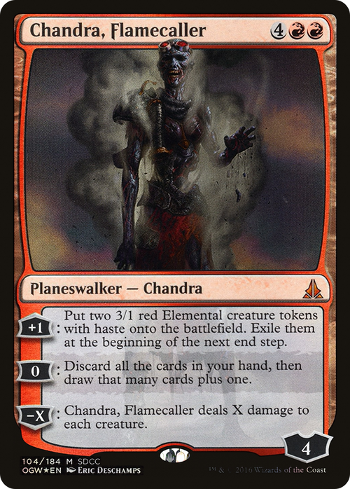Chandra, Flamecaller (SDCC 2016 Exclusive) (MEDIA-104) - San Diego Comic-Con 2016 Foil