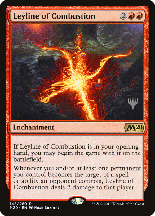 Leyline of Combustion (PPM20-148) - Core Set 2020 Promos