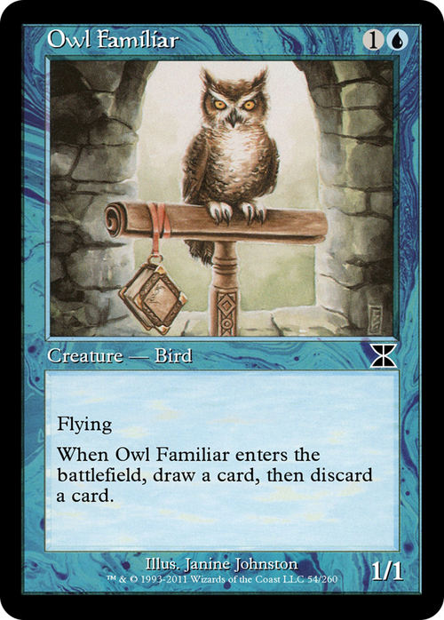 Owl Familiar (ME4-054) - Masters Edition IV