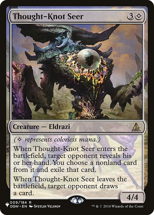 Thought-Knot Seer (LIST-009/184) - The List