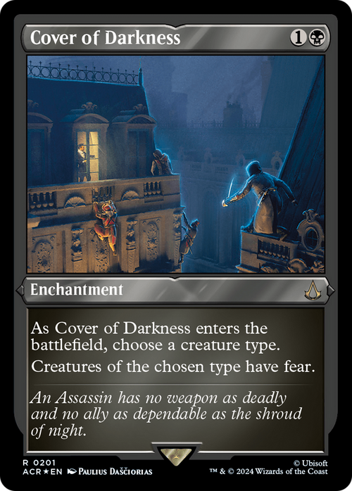 Cover of Darkness (Foil Etched) (ACR-201) - Assassin's Creed Foil