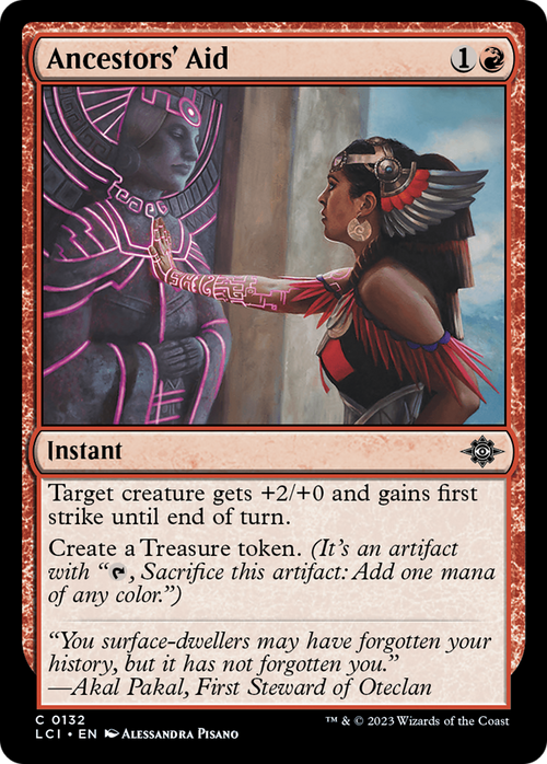 Ancestors' Aid (LCI-132) - The Lost Caverns of Ixalan
