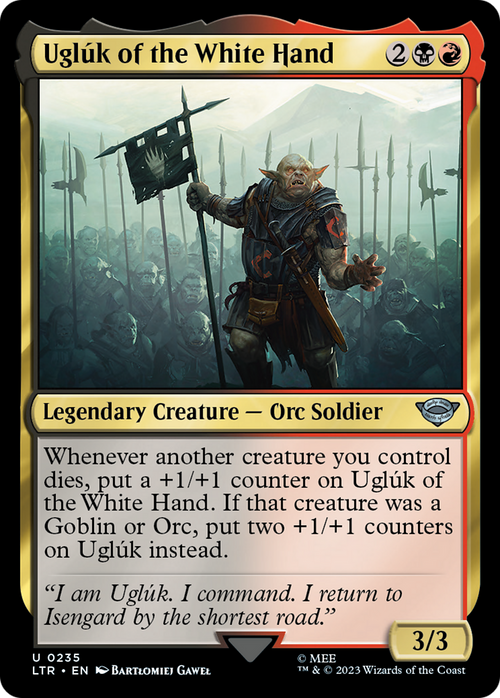 Ugluk of the White Hand (LTR-235) - The Lord of the Rings: Tales of Middle-earth