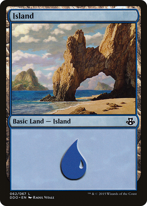 Island (062) (DDO-062) - Duel Decks: Elspeth vs. Kiora