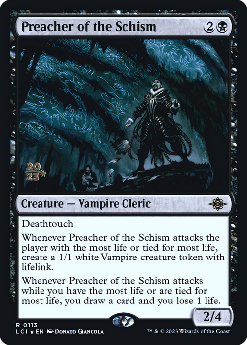 Preacher of the Schism (PRE-113) - The Lost Caverns of Ixalan Promos Foil