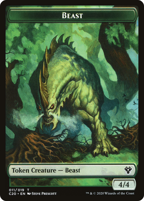Beast (TC20-011) - Commander 2020 Tokens
