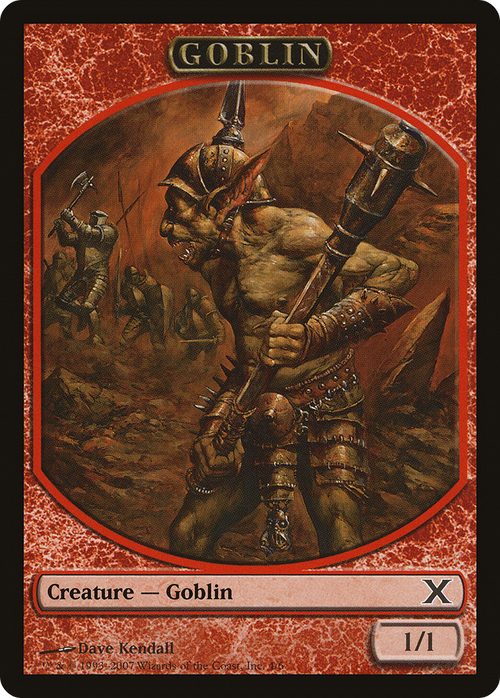 Goblin Token (10E-004) - Tenth Edition Tokens