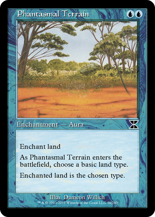 Phantasmal Terrain (ME4-056) - Masters Edition IV
