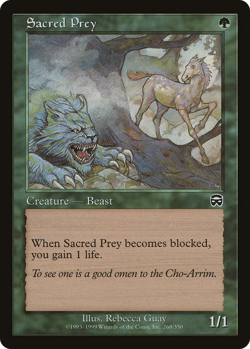 Sacred Prey (MMQ-268) - Mercadian Masques