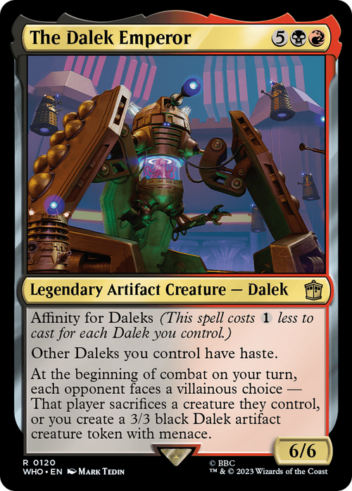 The Dalek Emperor (WHO-120) - Doctor Who