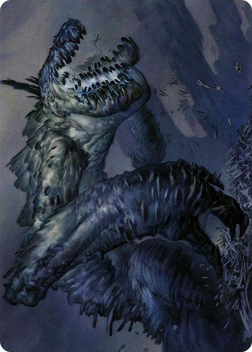 Necrogoyf // Necrogoyf (AMH2-031) - Modern Horizons 2 Art Series (Borderless)