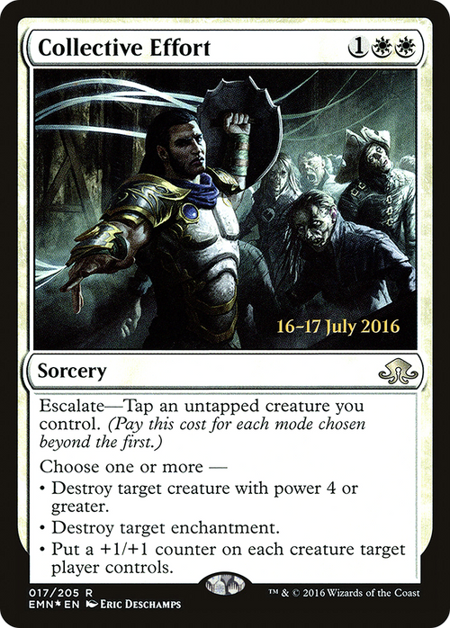 Collective Effort (PRE-17S) - Eldritch Moon Promos Foil