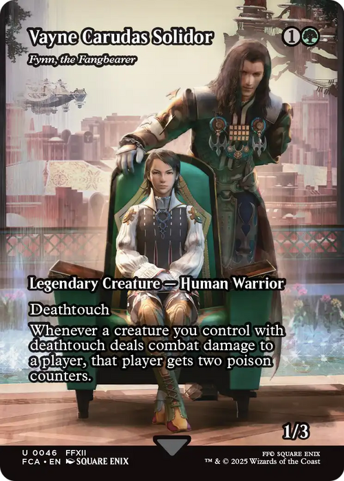 Vayne Carudas Solidor - Fynn, the Fangbearer (Showcase) (FCA-046) - FINAL FANTASY: Through the Ages / Vayne Carudas Solidor (Borderless)