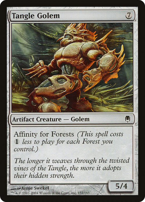 Tangle Golem (DST-151) - Darksteel