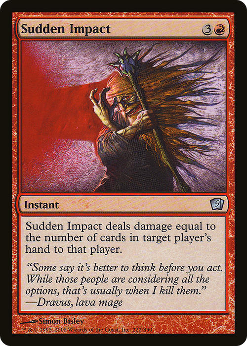 Sudden Impact (9ED-222) - 9th Edition Foil