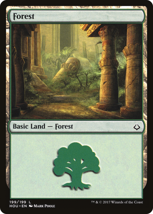 Forest (199) (HOU-199) - Hour of Devastation Foil