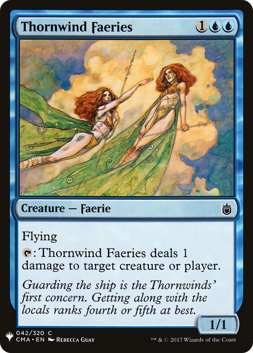 Thornwind Faeries (LIST-042) - The List