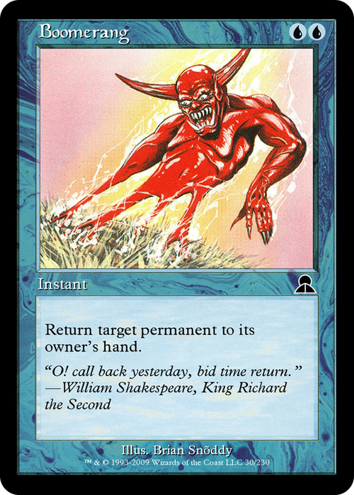 Boomerang (ME3-030) - Masters Edition III