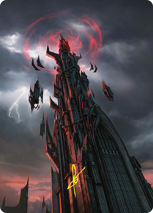 Barad-dûr // Barad-dûr (ALTR-054) - Tales of Middle-earth Art Series (Borderless)