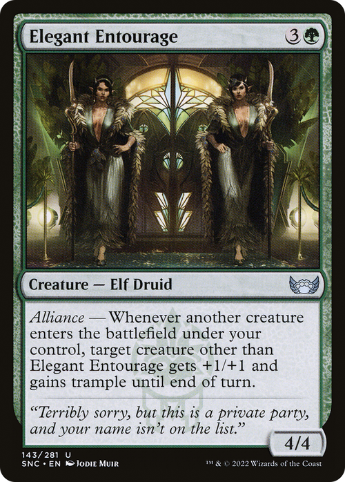 Elegant Entourage (SNC-143) - Streets of New Capenna