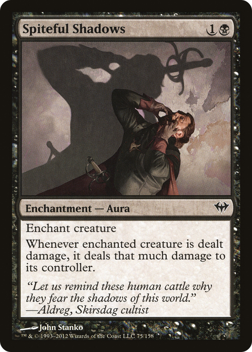 Spiteful Shadows (DKA-075) - Dark Ascension