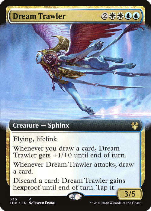 Dream Trawler (Extended Art) (THB-336) - Theros Beyond Death: (Extended Art)