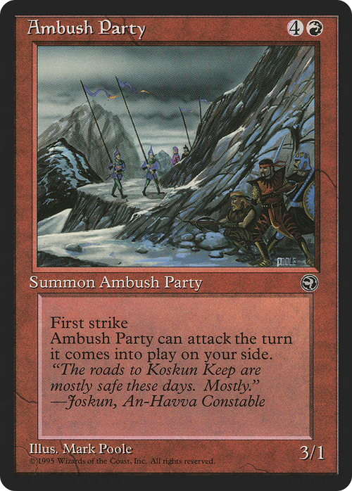 Ambush Party [Version 2] (HML-080) - Homelands
