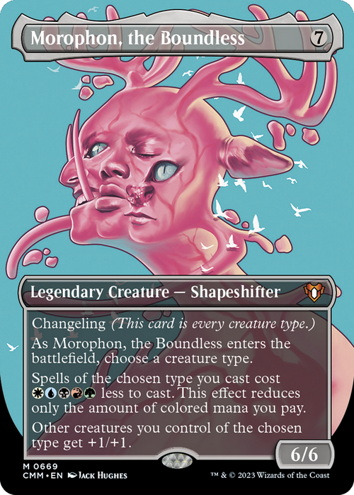 Morophon, the Boundless (Borderless) (CMM-669) - Commander Masters