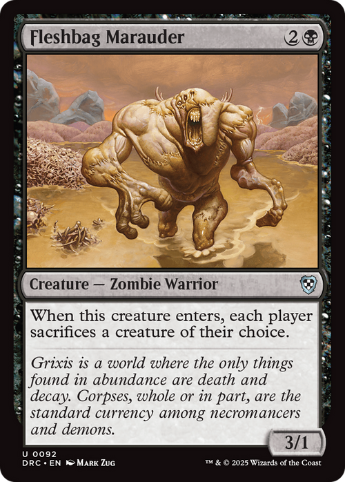 Fleshbag Marauder (DRC-092) - Commander: Aetherdrift