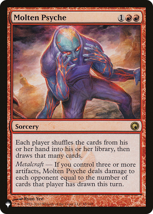Molten Psyche (LIST-98/249) - The List