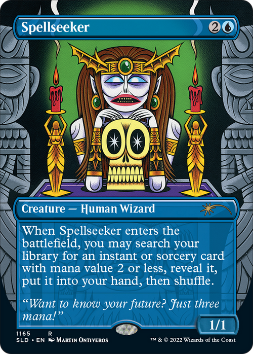 Spellseeker (SLD-1165) - Secret Lair Drop (Borderless) Foil