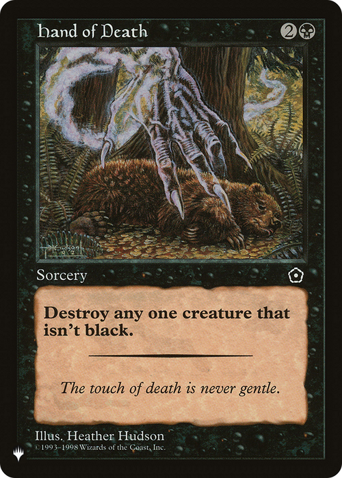 Hand of Death (LIST-P02-74) - The List