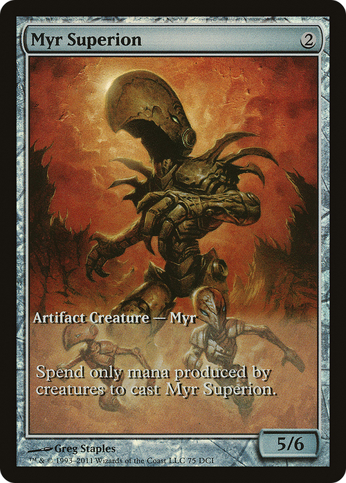 Myr Superion (GAME-075) - DCI Promos Foil