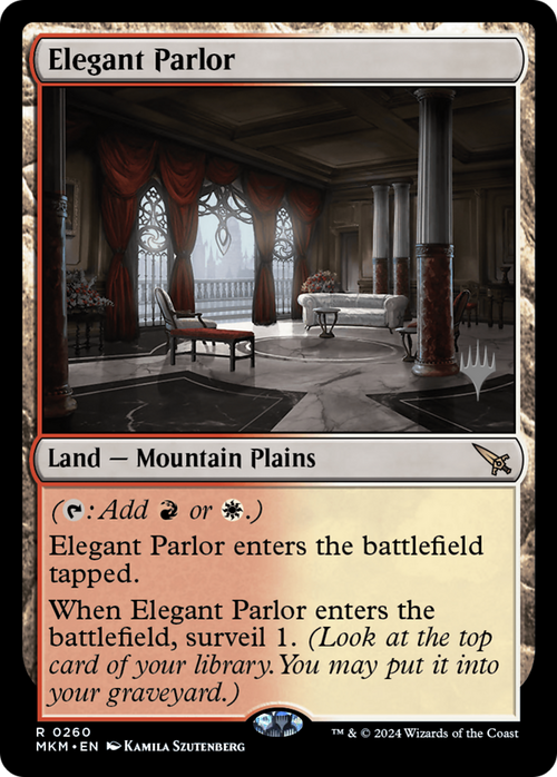 Elegant Parlor (PPMKM-260) - Murders at Karlov Manor Promos Foil
