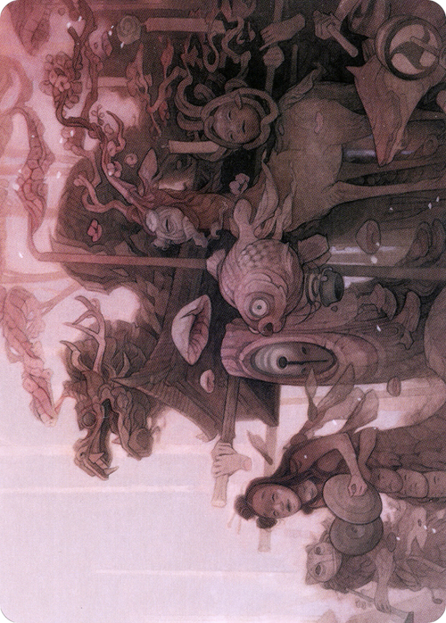 March of Burgeoning Life // March of Burgeoning Life (ANEO-029) - Neon Dynasty Art Series (Borderless)