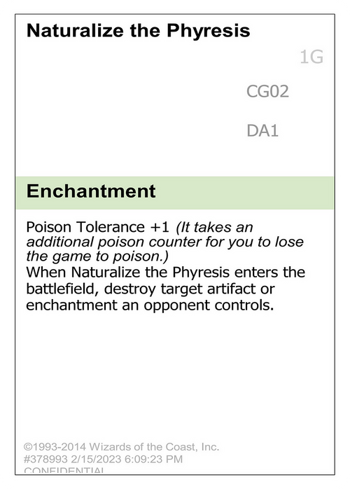 Naturalize the Phyresis (UNK-) - Unknown Event